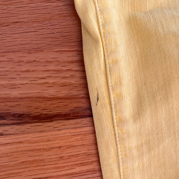 Bright yellow Zara skinny jeans for girl size 13/14 - Picture 6 of 6